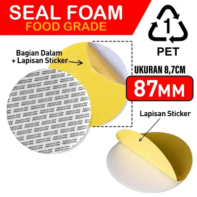 Seal PET 87mm Stiker — foto 1